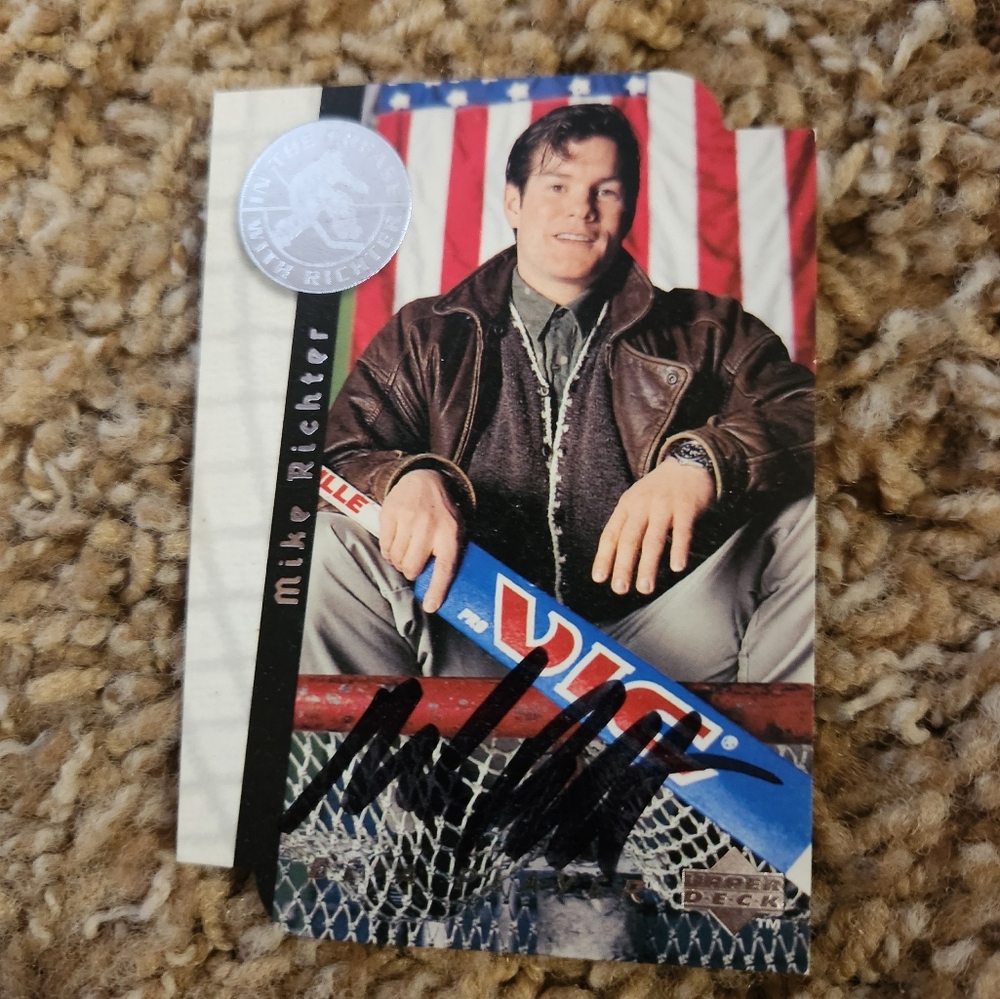 AUTOGRAPH NHL Mike HICHTER - Picture 2 of 5